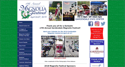 Desktop Screenshot of magnoliafestival.org